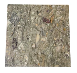 French Art Deco Pedestal with Multi-Colored Marble Top, 1930s